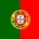 Current language is Português